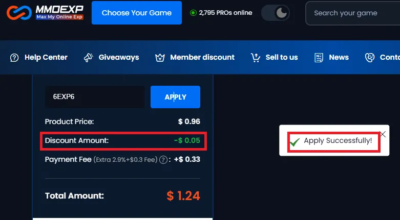 Mmoexp latest coupon